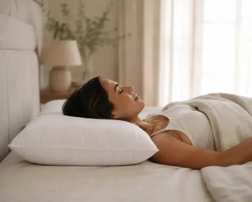 Back sleeping position