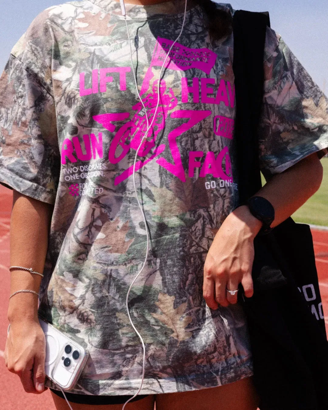 LHRF Camo Tee Pink