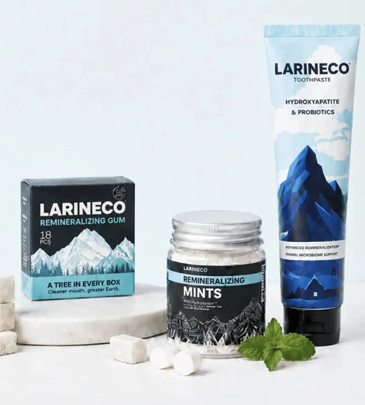 Larineco™ oral care products