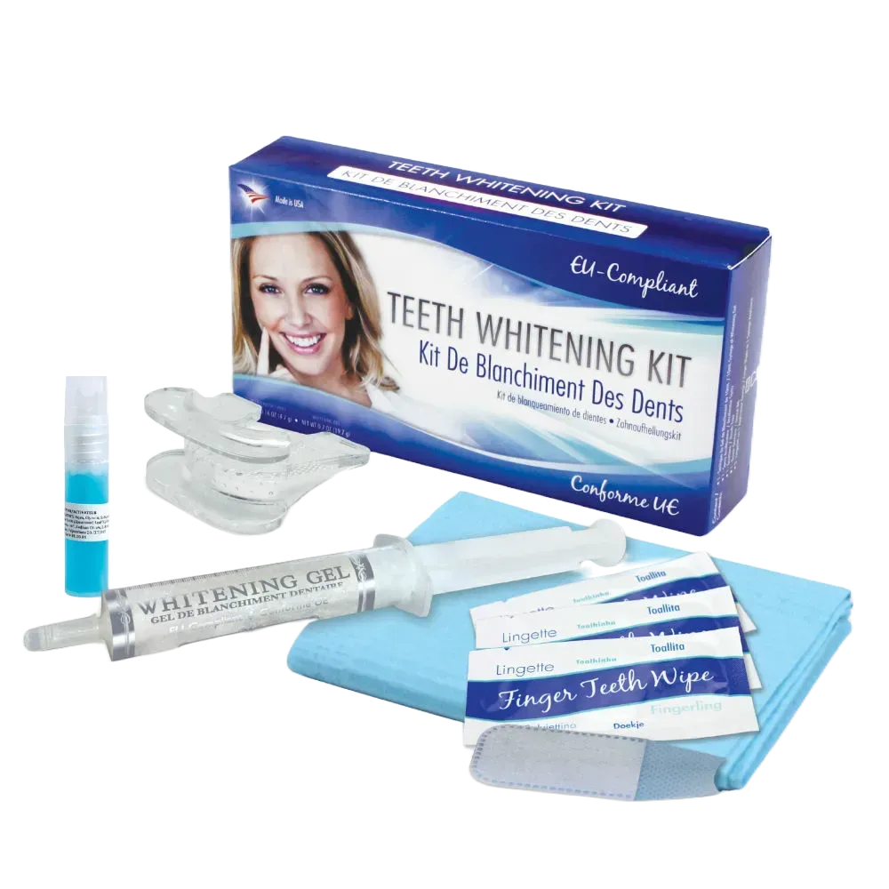Peroxide whitening tray kit