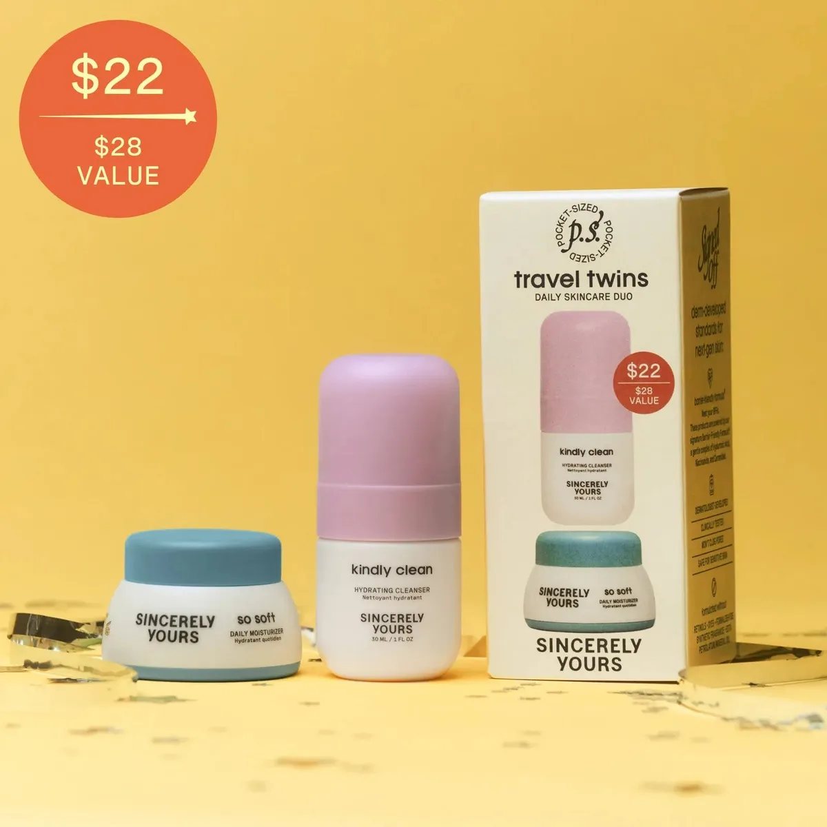 p.s. travel twins gift set