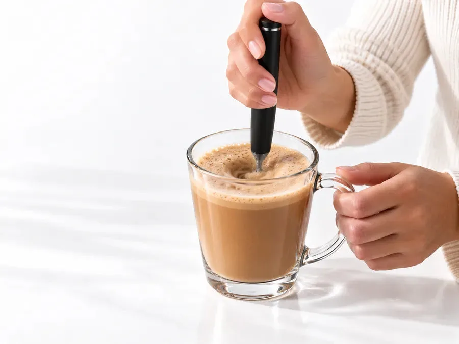 Stir or froth and enjoy