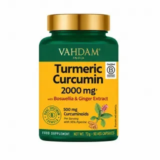 VAHDAM Turmeric Curcumin product information