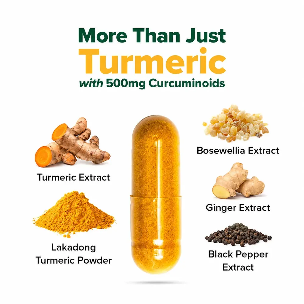VAHDAM Turmeric Curcumin product information