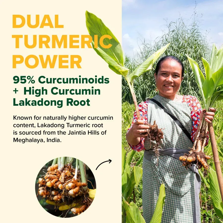 VAHDAM Turmeric Curcumin product information