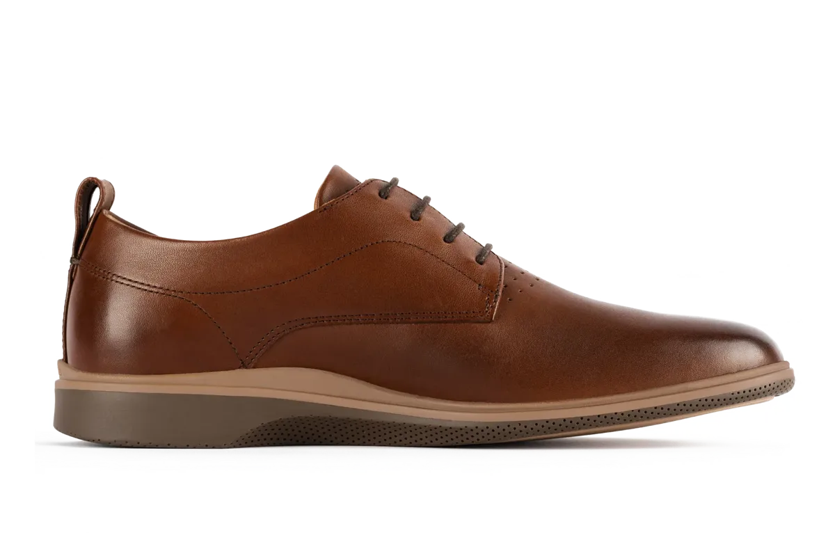 Amberjack premium leather and suede upper
