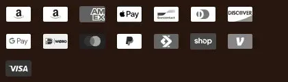 Accepted payment methods