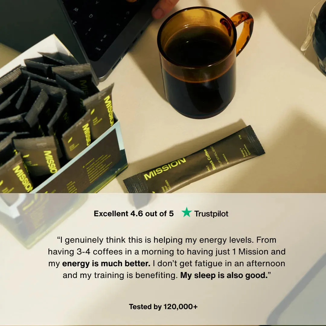 Black Coffee + Creatine Superblend product information