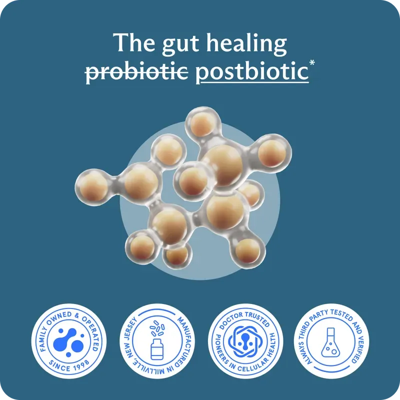 BodyBio butyrate molecular model and quality certifications