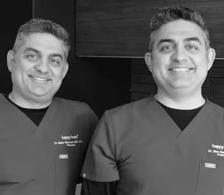 Happy Head founders Dr. Sean and Dr. Ben Behnam