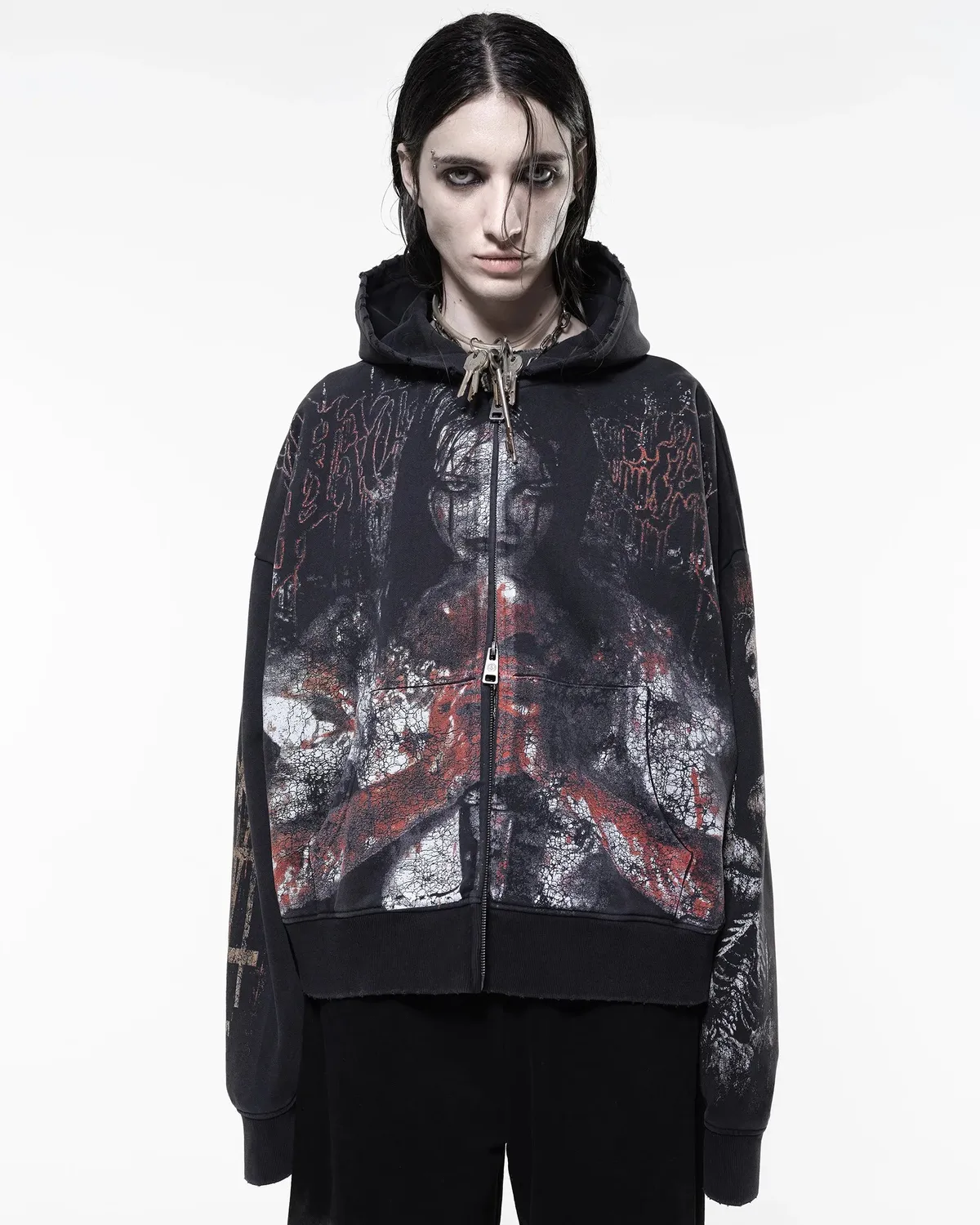 Left For Good Zip-Up Hoodie